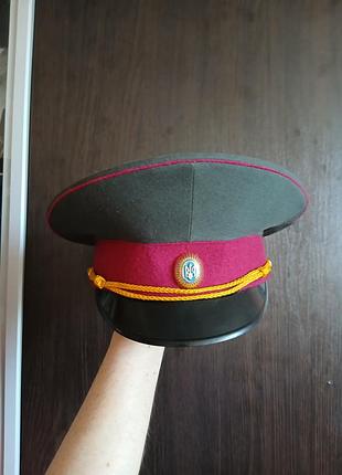 Фуражка парадная офицерская. украина. оригинал.