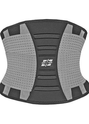Пояс-корсет для підтримки спини power system ps-6031 waist shaper grey s/m