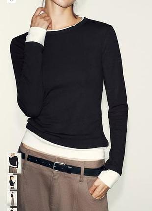 Лонгслів zara 4