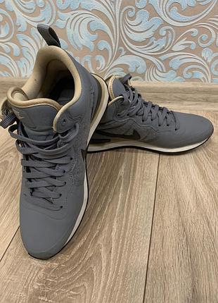 Шкіряні хайтопи nike court borough mid premium (оригінал)