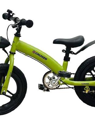 Велосипед maraton crussier switch bike green 14 дюймов