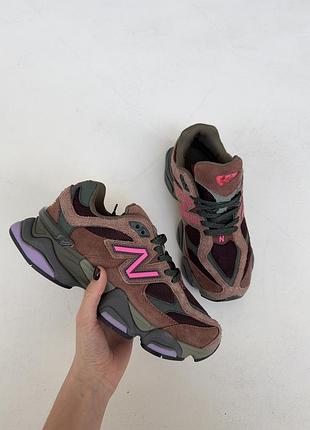 New balance 9060 burgundy pink