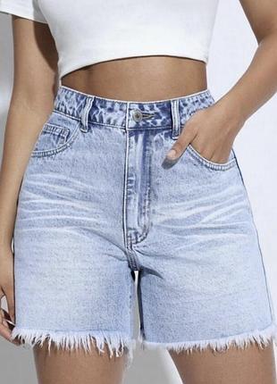 Джинсові шортики бермуди zara