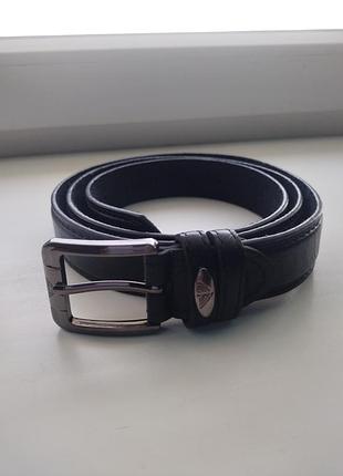 Ремень кожаный итальялия genuine leather