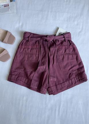 Шикарні шорти, цікавого кольору від zara з нових колекцій
