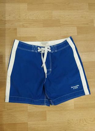 Спортивні шорти, чоловічі, 💯 котон, оригінал, 
abercrombie&
fitch, size m