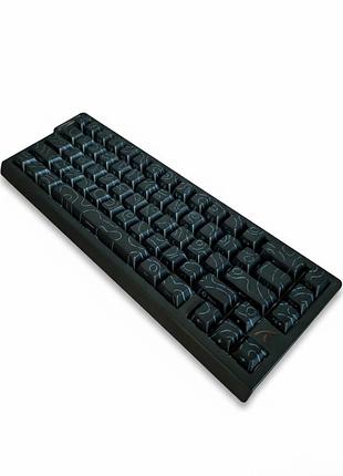 Магнитная клавиатура attack shark x68 he black contours,rgb,rapid trigger