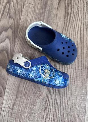Crocs для дівчинки disney frozen, розмір с9