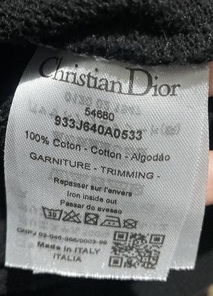 Чорний світшот dior 4