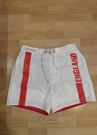 Спортивні стильні шорти, універсальні, оригінал, 
calvin klein, size m