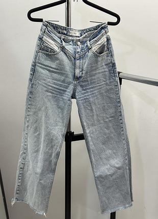 Широкі джинси mango xs-s