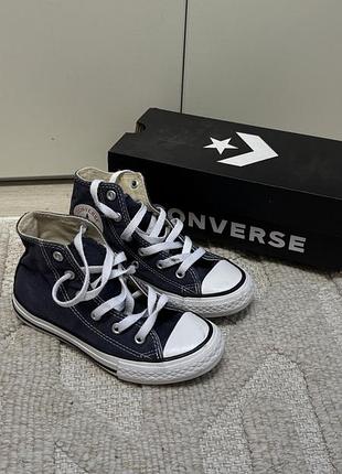 Дитячі сині кеди converse 29 розмір