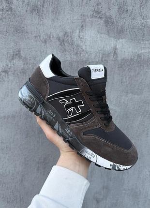 Кросівки 🔥 premiata lander black/brown 🔥