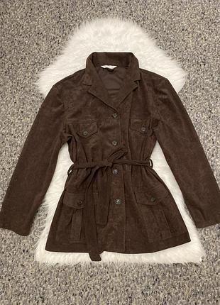 Куртка/жакет під замшу стиль casual 10526
