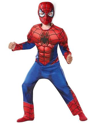 Карнавальний маскарадний костюм людина павук spiderman marvel halloween хелловін новорічний rubies 5-6 років
