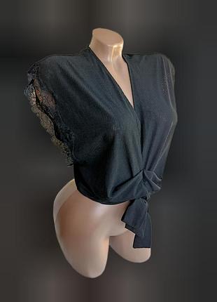 Чорна бруза від zara