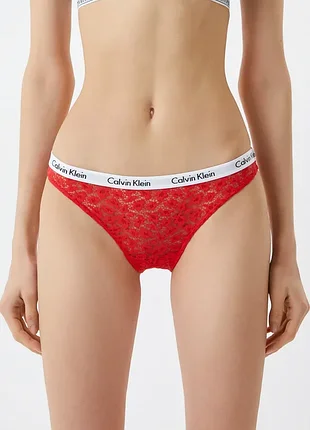 Кружевные трусики calvin klein s