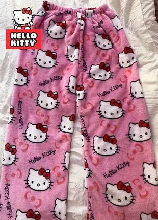 Штани hello kitty жіночі. комфортні для сну та дому. чудовий подарунок для подруги, дівчини і т.д.