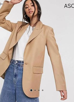 Женский пиджак блейзер asos perfect oversized blazer оригинал