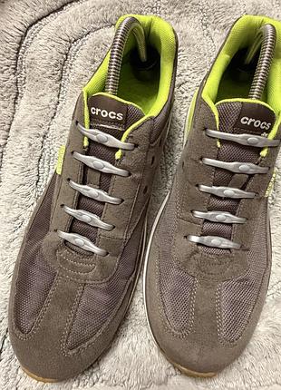 Кросівки чоловічі crocs 45/45.5 р.( уст 30/30.5 см,без шнурування