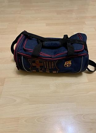 Сумка спортивна kite 964 fc barcelona bc15-964k темно-синя