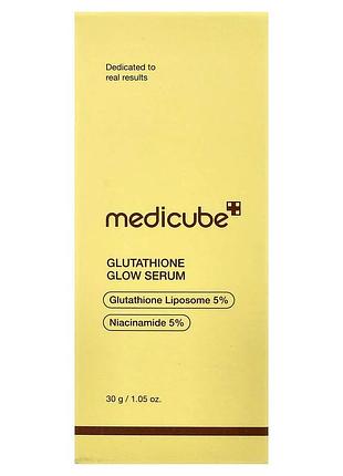 Сироватка для обличчя з глутатіоном, glutathione glow serum, medicube, для сяйва шкіри, 30 г