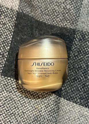 Нічний крем shiseido benefiance