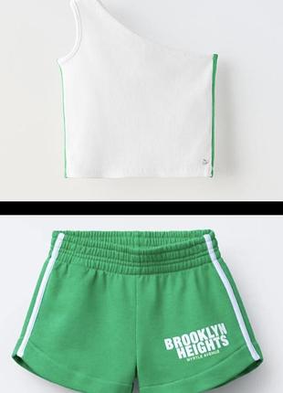 Топ і шорти zara 11-12  і 12-14 років
