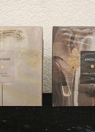 Amouage opus xiv royal tobacco i amouage jubilation xxv 100мл