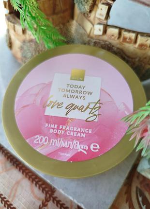 Крем для тела парфюмированный tta love quartz avon 200 ml