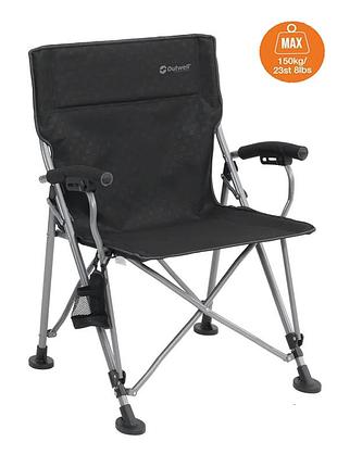 Стул раскладной туристический для кемпинга outwell campo xl black (470463)