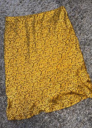 Жіноча спідниця, юбка 18, 44 xxl з розрізами