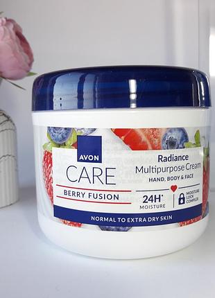 Мультифункциональный крем для лица, рук и тела «ягодный микс» 400 мл avon care / эйвон