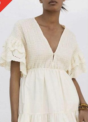 Котонова спідниця zara