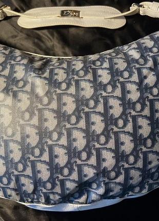 Вінтажна сумка christian dior trotter shoulder bag