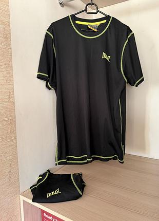 Спортивна футболка everlast l чорна
