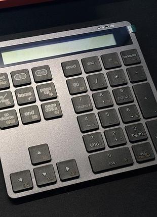Бездротова клавіатура-калькулятор k1005 для бухгалтера або менеджера