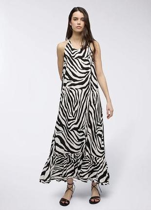 Яскрава,  шикарна пляжна сукня, сарафан. next beachwear.