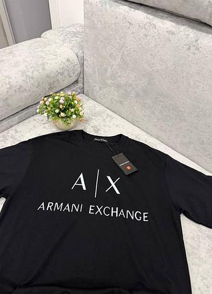 Футболка от бренда armani exchange