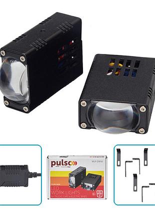 Фари робочого світла wlp-zw50 spot/strobe/position light (40*20*70)/10-60v/2*30w/3000k/4300k/6000k