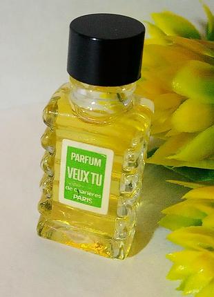 Veux tu charrier parfum, 3 мл, оригінал, вінтаж