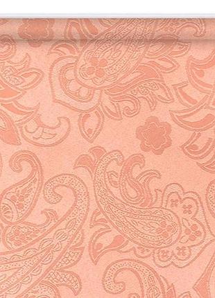 Рулонна штора арабеска 1842 рожева