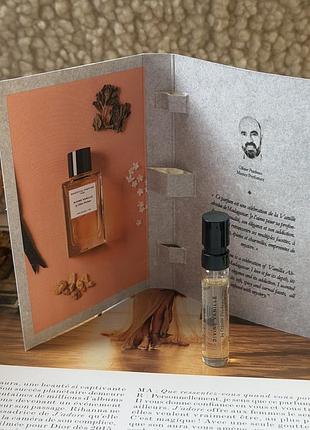Оригинальный пробник divine vanille essential parfums 2