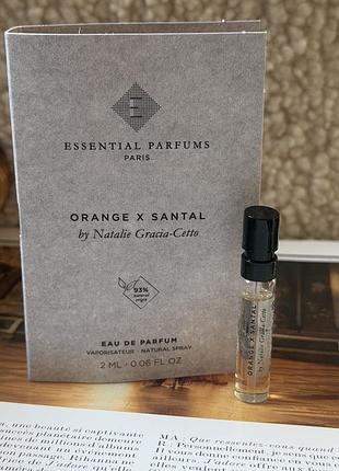 Оригінал пробник orange x santal essential parfums