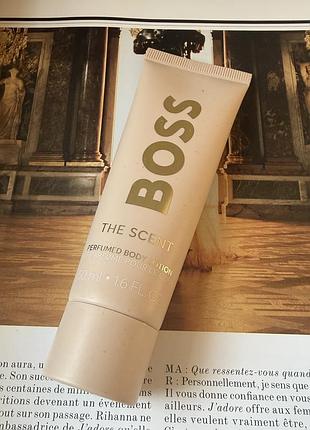 Оригинальный парфюмированный лосьон для тела boss the scent