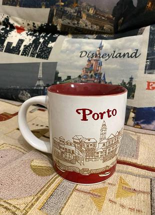 Чашка starbucks global icon portugal з видом порто 473 мл