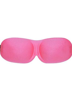 Маска на очі - ouch! 3d blindfold pink