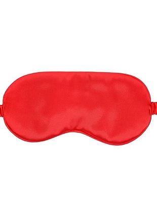 Маска на очі - ouch! satin blindfold red