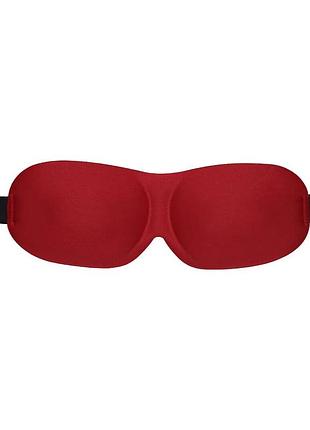 Маска на очі - ouch! 3d blindfold red
