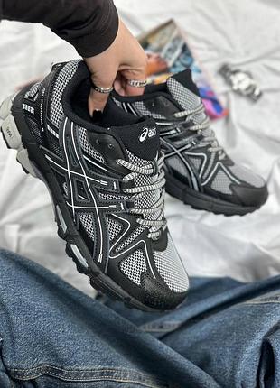 Р.36-41 кроссовки asics gel-kahana 8 black grey артикул 0048